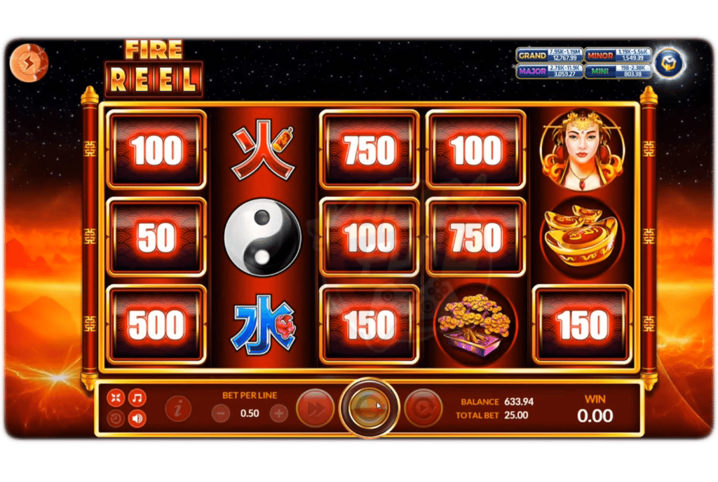  Fire Reel  Kubet Game 