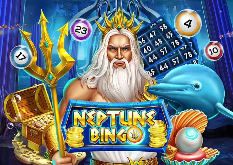 Neptune treasure bingo